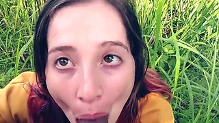 Blonde Stepsister Ashleysoy2 Loves Public Sex - Cum Swallow & Tight Pussy in Part 2