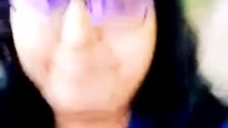 A fat horny indian girl watching dick masturbation and cumshot on webcam