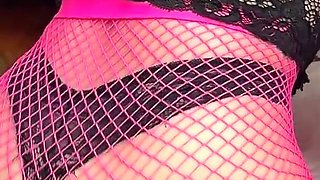 My First JOI: Dirty Talk in Pink Fishnets & Cowgirl Boots