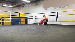 Competetive Female Wrestling with Ginger
