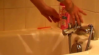 Piss Pants in Bathtub