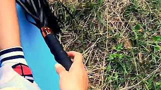 Femdom Wife Pegs Hubby with 12-inch Monster Dildo and Breaks His Prostate
