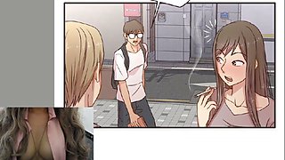 Énormes seins en narration avec Melina-Mx