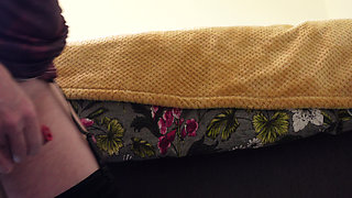 Sissy Jayne trains her holes with toys