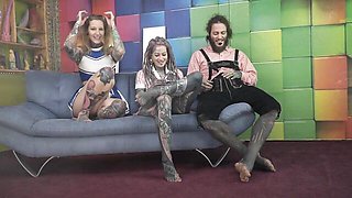 Dirty Dreaz featuring Anuskatzz and Lily Lu's tattoo piercing smut