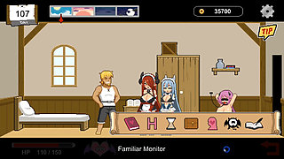 Hentai Game - Handyman Fantary - NTR Minotaur's Wife Bella H Scenes