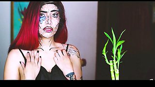 ashleejuliet lonely popart housewife plays with pussy