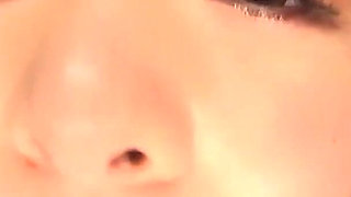 Mai Imai Licks Your Face in an Intense Mouth Fetish Session