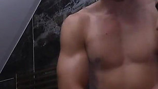 He Doesn't Let His Wife with Huge Tits Out of the Shower Until He Destroys Her Ass- Yasmina Khan- Brady Bud