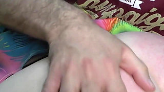 Hot Spanking with Anna and Her Ass