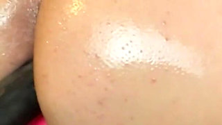 Shygirlfromeurope Getting Fun with Big BBC Dildo Inside Her Tight Pussy