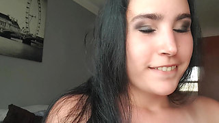 Slut Gives Smoking Instructions While Masturbating with Different Toys