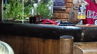 Blonde Asian Girl Eating My Dick