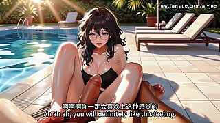 Beautiful Woman with Glasses Helps Me. Episode-4. Ai-generated