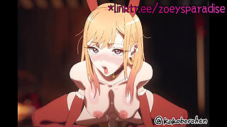 A special Christmas gift: a blowjob and wild sex.
