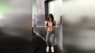 18yo Dance Cameltoe Fail: Virgin Hole Squirts Gape Live