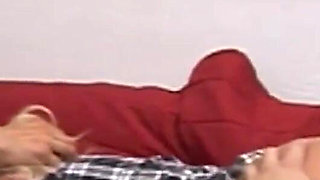 Hot Italian Threesome Doggy Fuck: Two Big Hard Cocks for a Blonde Slutty MILF