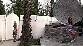 Mature Couple caught petite Teen Babysitter