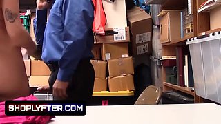 Busty brazilian avoids a supreme for stealing underwear