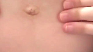 My Pregnant Stepsister Plays with Her Belly and Applies Moisturizer Then Smears It on Her Belly