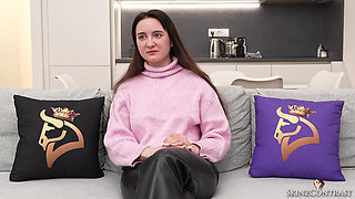 Russian Babe Daruma Rai Interviewed Before Interracial Sex