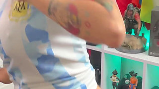 Argentine Girl Loses Bet and Has to Suck a Great Cock