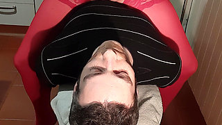 Aggressive Facesitting Punishment!