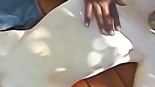 Petite Blonde Takes Massive 11" Cocks in Public Dogging Anal Gangbang