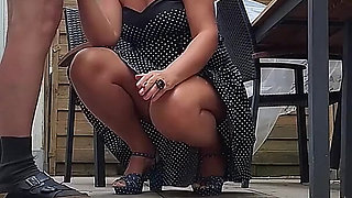The Beautiful Model First Posed, Then Swallowed the Semen and Urinated