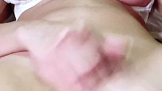 Big boob brunette masturbates on webcam