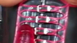 Lesbian anal dildo penetrated