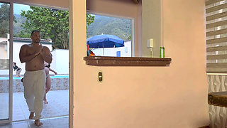 Sex, Behind a Bar I Get Fucked by My Friend's Boyfriend (pregnant Hot)