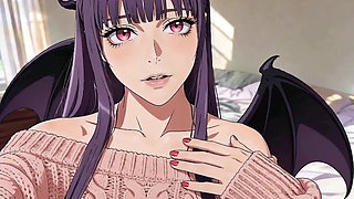 horny succubus enters your bedroom
