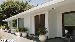 Rosy Mickey Mod and Jade Nile - cocksucking trailer - Vixen