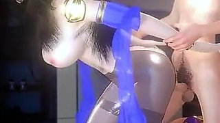 Goddess of Fantasy Lust: Curves in Motion - 3D Animation Hentai