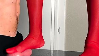Margarita nylon foot fetish