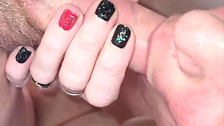 Mami's Hot Blowjob in the Bathtub. Spray My Face Your Warm Cum, Baby