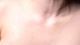 POV Titjob & Handjob - Massive Cum on Natural Tits