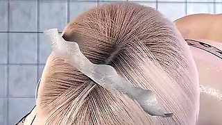 3D Huge Boobs Korean Slut Have a Hardcore Blowjob Sex