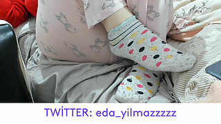 Foot- Foot Fetish- Turkish Foot- Turkish Foot Fetish- Socks- Stockings Fetish- Turkish Porn- Turkish MILF