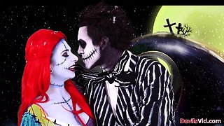 Sexy Joanna Angel in A nightmare before Christmas XXX parody