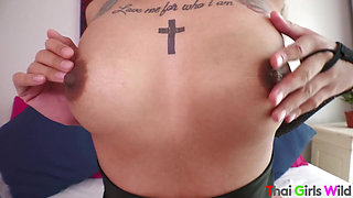 Wild Skinny Thai Jumps All Over My Fat Dick After An Awesome Deepthroat