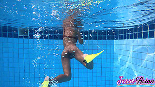 Swimming Plugged and Playing Outdoors