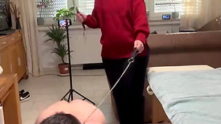 DomLadyMia-SlaveOfM Red welts for the slave Part2