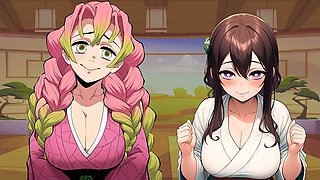 Kimetsu no yaiba, mitsuri hentai, mitsuri