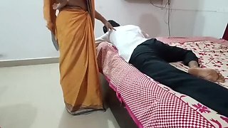 Landlord's Son Fucks Housemaid Bhabhi From Behind and Makes Her Suck His Big Cock - Indian Hardcore Sex