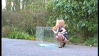 Young French Maid Outdoors