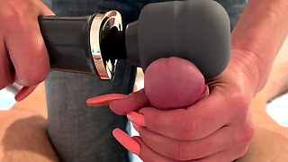 I wanted to rest but she wanted to play with me under the sheets and ended up exploding my cock