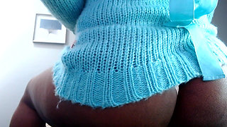 Mean Stepsister Sluts Gets Owned in a Dark Spot - Ebony Giantess Anal Ingest