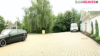 2 prisoners let the pretty scream, while anal and cunt fuck